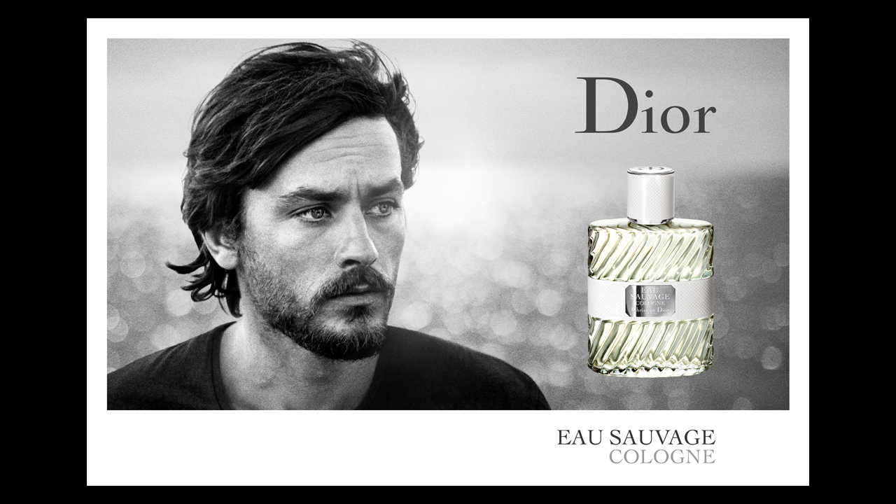 Parfums-Dior-Campagne-publicitaire-Eau-Sauvage-Alain-Delon